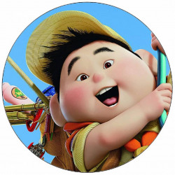 Jedlý papír Vzhůru do oblak skautík 19,5 cm