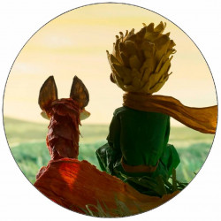 Jedlý papír Malý princ a lištička sedící 19,5 cm