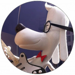 Jedlý papír Peabody s kytarou 19,5 cm