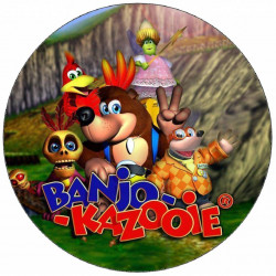 Jedlý papír Banjoo kazooie 19,5 cm