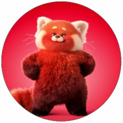 Jedlý papír Proměna panda 19,5 cm