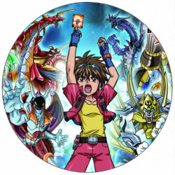 Jedlý papír Bakugan souboj 19,5 cm