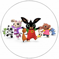 Jedlý papír Bing a přátelé 19,5 cm