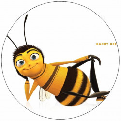 Jedlý papír Pan včelka 19,5 cm