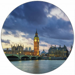 Jedlý papír Big Ben 19,5 cm