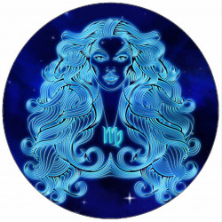 Jedlý papír znamení panna 19,5 cm