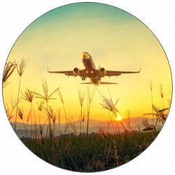 Jedlý papír vzlet letadla 19,5 cm