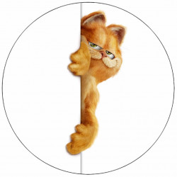 Jedlý papír Garfield za zdí 19,5 cm