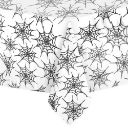 Ubrus bílý pavučiny 274x137cm - Party Pal