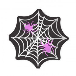 Papírové ubrousky Halloween pavučina 10ks 33x33cm - Party Pal