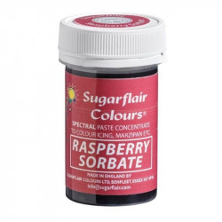 Gelová barva raspberry sorbate 25g - Sugarflair
