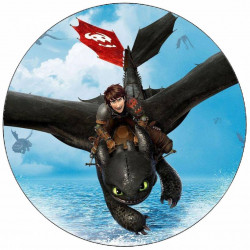 Jedlý papír Jak vycvičit draka Bezzubka 19,5 cm