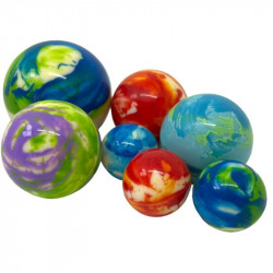 Čokoládové koule 7ks vesmír planety