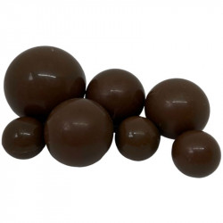 Čokoládové koule 7ks hnědé