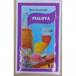 Potravinářská barva prášková (5 g) Fialová