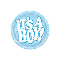 Papírový talíř je to kluk 23cm 10ks - Cakesicq