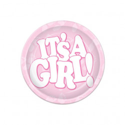 Papírový talíř je to holka 23cm 10ks - Cakesicq