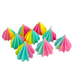 Mini pusinky barevné 9ks - I LOVE CAKES