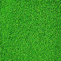 Cukrové perličky 2mm světle zelené 1kg - I LOVE CAKES