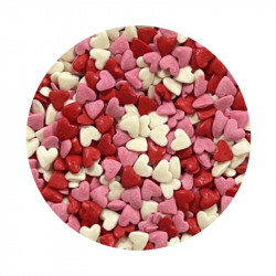 Cukrové zdobení Srdcové trio 1kg - I LOVE CAKES