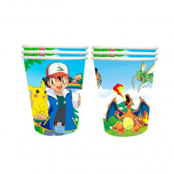 Papírové kelímky 10ks Pokémon - Cakesicq