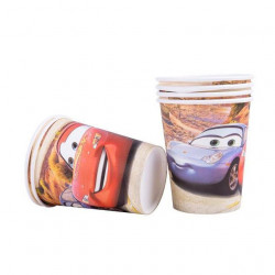 Papírové kelímky 10ks Cars - Cakesicq