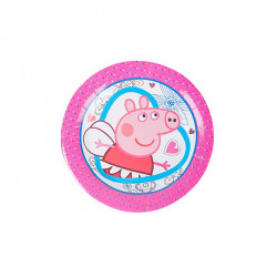 Párty papírové talíře 22cm 10ks Prasátko Pepa - Cakesicq
