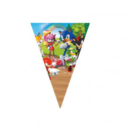 Párty vlaječky ježek Sonic - Cakesicq