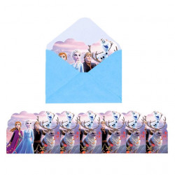 Pozvánka na narozeniny 10ks Frozen - Cakesicq