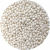 Cukrovo-rýžové perly bílé perleťové 5mm 1kg - I LOVE CAKES