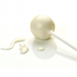 Cake pop glazura pearl white 260g - Cake Masters