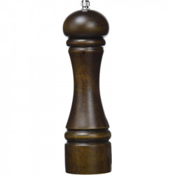 Dřevěný mlýnek na pepř tmavý 20cm - Ibili