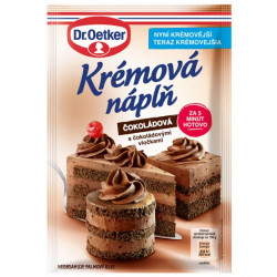 Dr. Oetker Krémová náplň čokoládová (80 g) DO0072 dortis