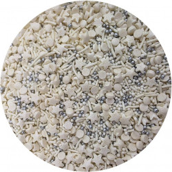 Cukrové zdobení Bílý mix 80g - I LOVE CAKES