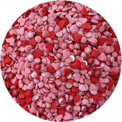 Cukrové zdobení Melodie dvou srdcí 80g - I LOVE CAKES