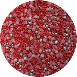 Cukrové zdobení Červený koktejl 80g - I LOVE CAKES