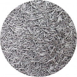 Cukrové metalické tyčinky stříbrné 80g - I LOVE CAKES