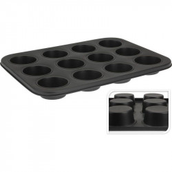Plechová forma na muffiny na 12ks 35x26,5cm - Brunbeste