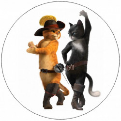 Jedlý papír Kocour v botách 19,5 cm - Pictu Hap