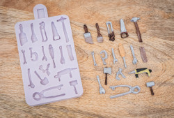 Silikonová forma miniaturní nářadí - Karen Davies