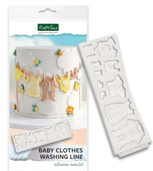 Silikonová formička oblečení pro děti - Katy Sue