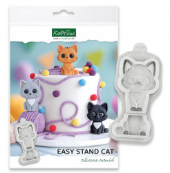 Silikonová formička kočka - Katy Sue