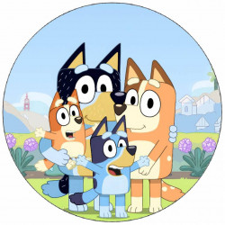 Jedlý papír Bluey 19,5cm - Pictu Hap