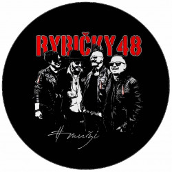 Jedlý papír Rybičky 48 black 19,5cm - Pictu Hap