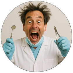 Jedlý papír zubař 19,5cm - Pictu Hap