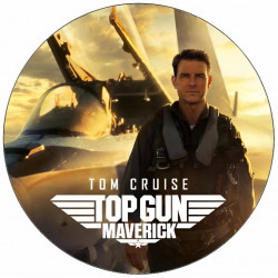 Jedlý papír Top Gun Maverick u stíhačky 19,5cm - Pictu Hap