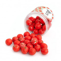 Čokoládové kuličky červené XL 120g - Super Streusel