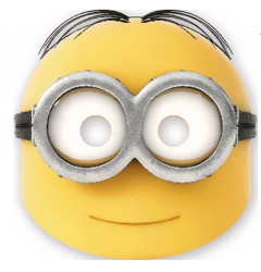 Papírové párty masky mimoň 6ks - Procos