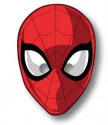 Papírové masky Spiderman 6ks - Procos