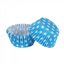 Cukrářský košíček puntíky 50x30mm 1000ks - Cakesicq